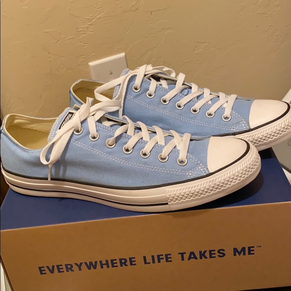 Light Converse blue BRAND NEW never worn